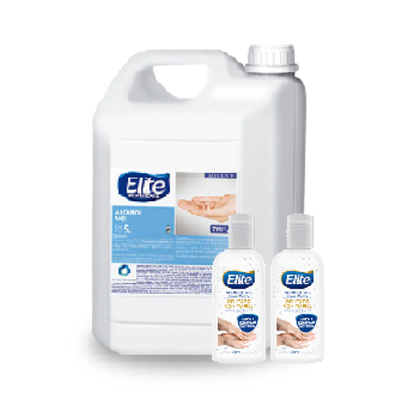 Alcohol Gel 5Lts Elite  70% ( SKU 10010383)