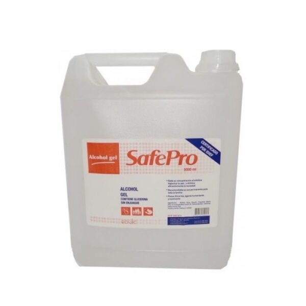 Alcohol Gel 5Lts Safepro 70%