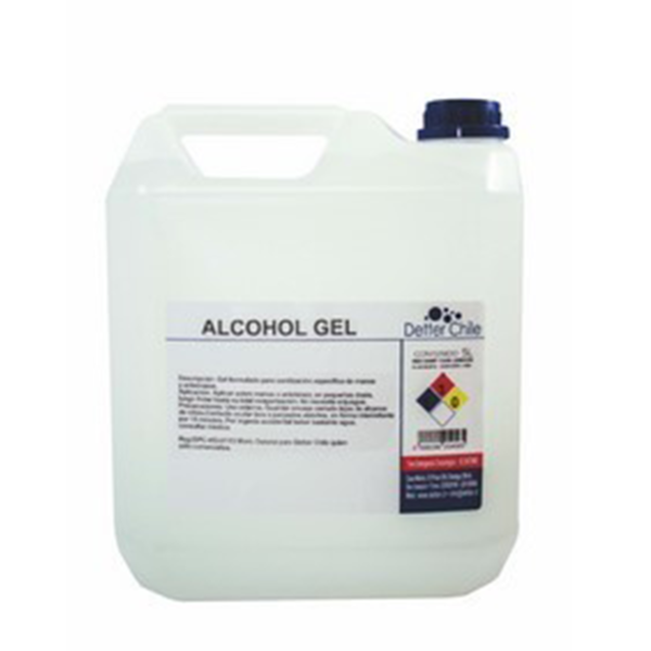 Alcohol Gel 5Lts Detter (SKU 10010004 )