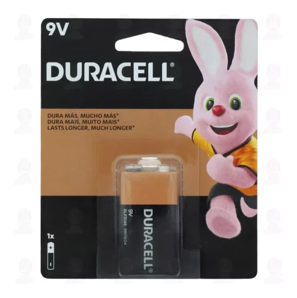 PILA DURACELL BATERIA 9v. (SKU 100709090)